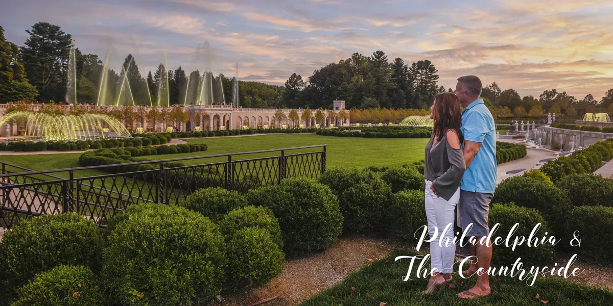 Couple in Longwood Gardens